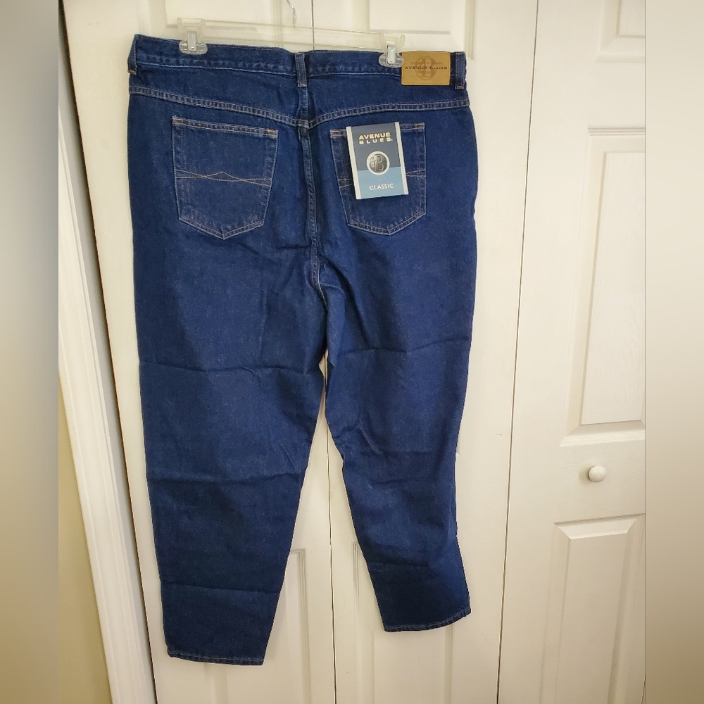 Avenue Blues High Waist Classic Fit Blue Jeans Plus Size 22 Avg ~ New With Tags - Picture 5 of 11